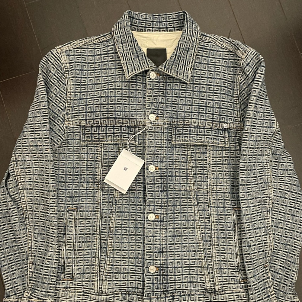 Givenchy Denim Jacket Blue Large